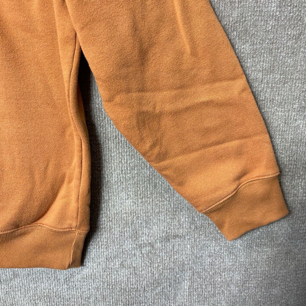 Outdoor Life 1/4 Zip Pullover Mens L Brown Minimalist Cozy Quiet Luxury Classic - Picture 4 of 15